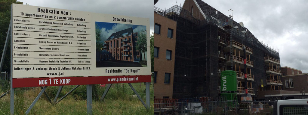 Akoestische isolatie van 10 appartementen en 2 commerciële ruimten in een oude seminarie te Culemborg. In opdracht van Nicky Huisman Vloeren/Rasing Bouw isoleren wij deze luxe appartementen met een laag acoustic foam van 8 mm, met daaroverheen een 25 mm A-Floor, waarna probleemloos de vloerverwamingsbuizen en de gietvloer kan worden aangebracht Door de opbouw wordt de contactgeluidsisolatie geminimaliseerd en bereikt men de hoogste comfortklasse, voor een zeer acceptabele prijs.